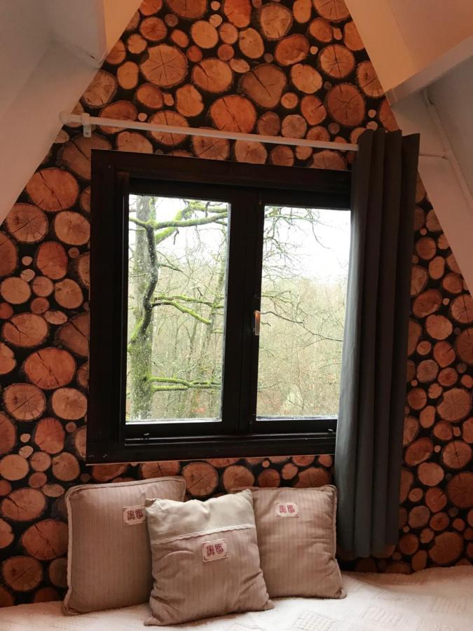 הוילה Heavenly Renovated Cabin Near Pittoresque Durbuy - Whistler מראה חיצוני תמונה