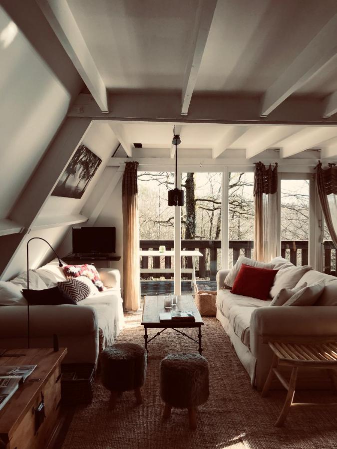 הוילה Heavenly Renovated Cabin Near Pittoresque Durbuy - Whistler מראה חיצוני תמונה