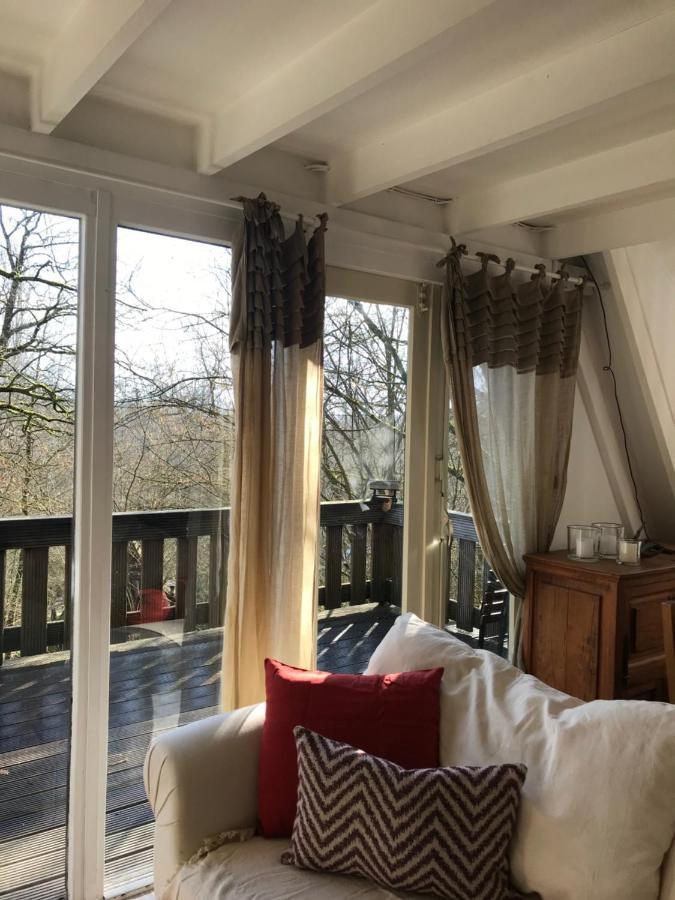 הוילה Heavenly Renovated Cabin Near Pittoresque Durbuy - Whistler מראה חיצוני תמונה